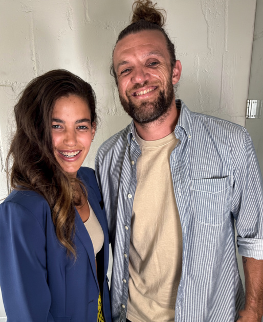 Die Sängerin Alina Süggeler und der musikalische Künstler Andreas Weize